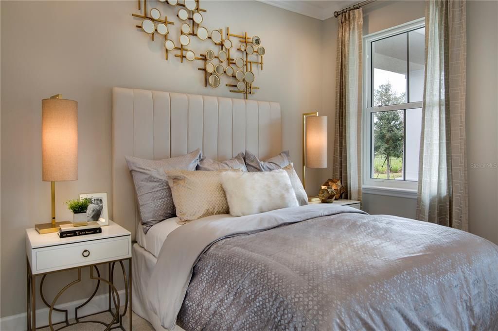 Secondary Bedroom **MODEL HOME SHOWN FOR EXAMPLE**