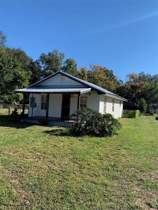 FRONT WITH NEW ROOF, NEW EXTERIOR PAINT