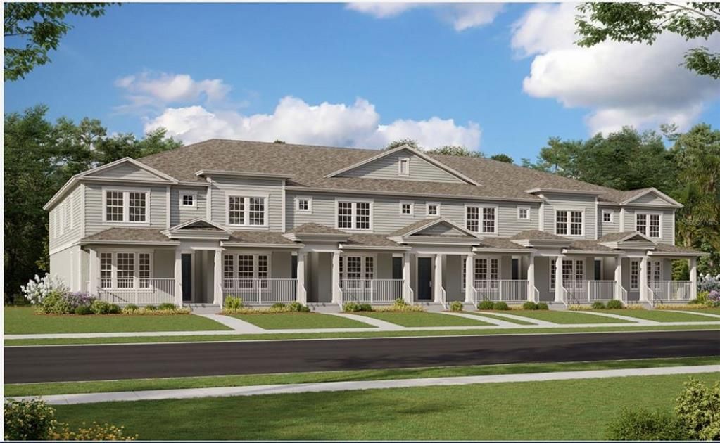 Cady Way Luxury Townhome by Dream Finders Home. Not actual Home.