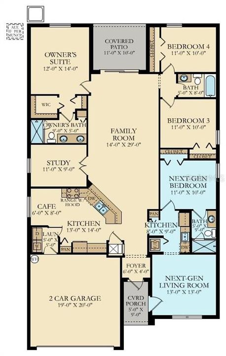 Apartment is Blue Area Only