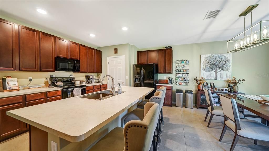 Large Kitchen island