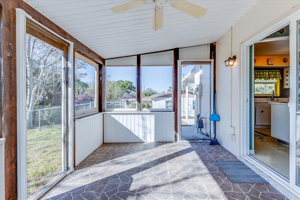 Screened Back Porch