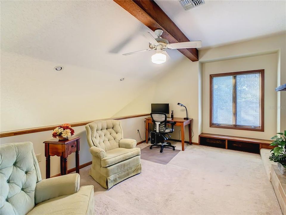 Use this suite area as office space or a quiet area when you need a little privacy.