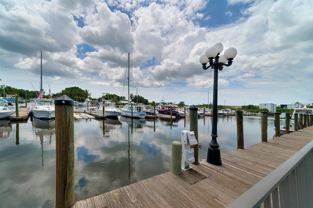 Dock canal view Waterside contact listing agent for location and pricing.