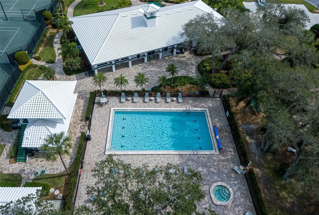 Waterford has a large, year round heated community pool and spa for all residents to enjoy.