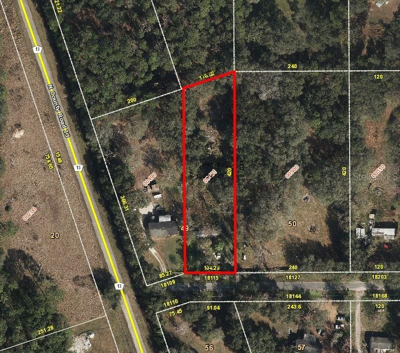 Recently Sold: $80,000 (0.97 acres)