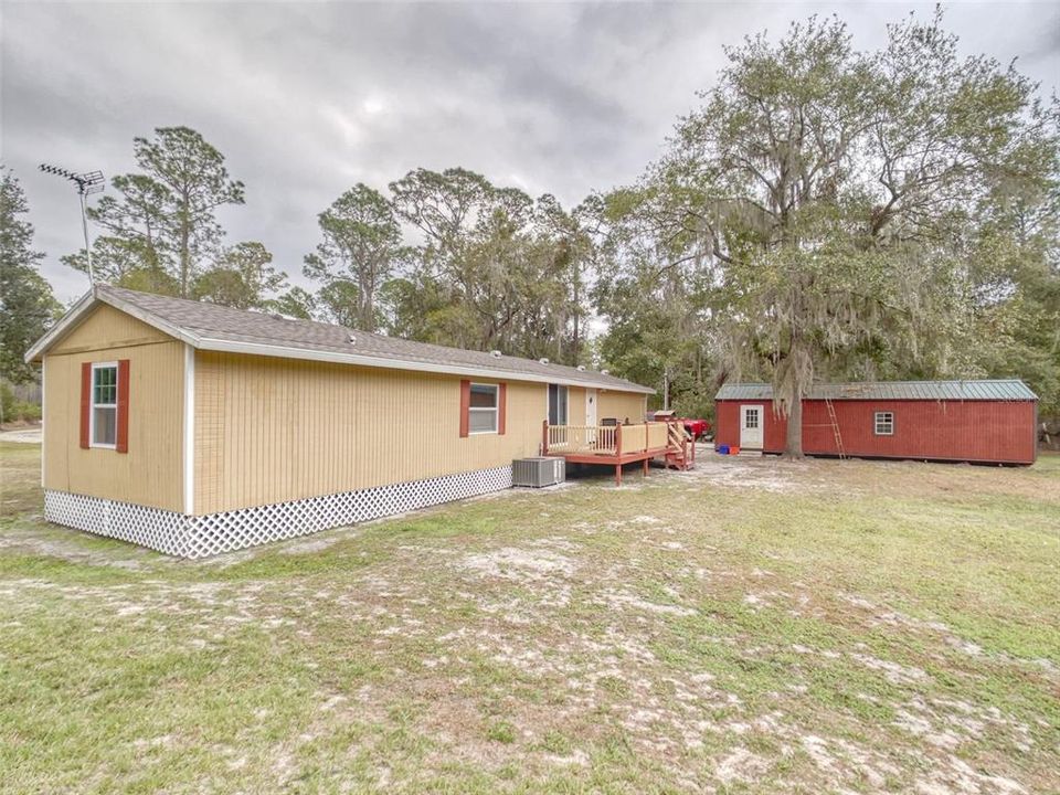 Back Porch and 16x40 Workshop