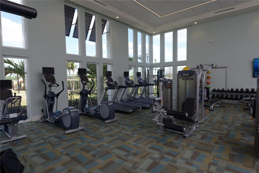 Fitness Center at Artistry Sarasota Clubhouse