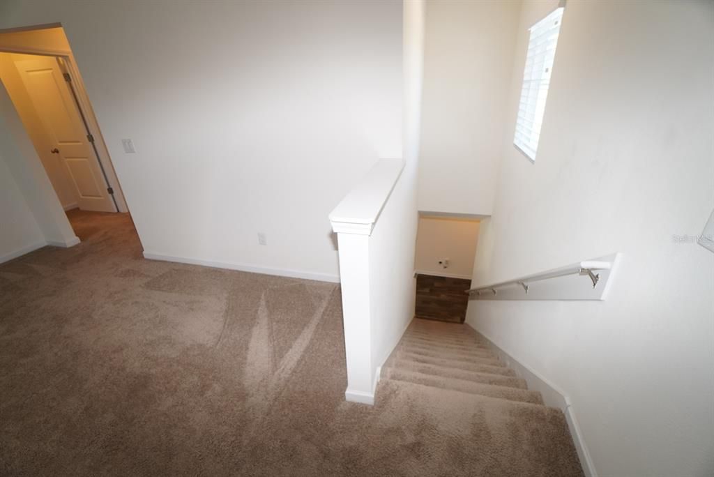 Foyer into stairs