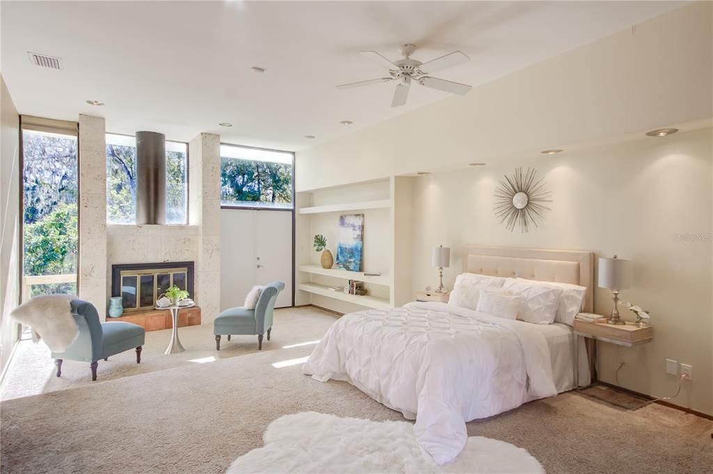 Master Bedroom with ample natural light!
