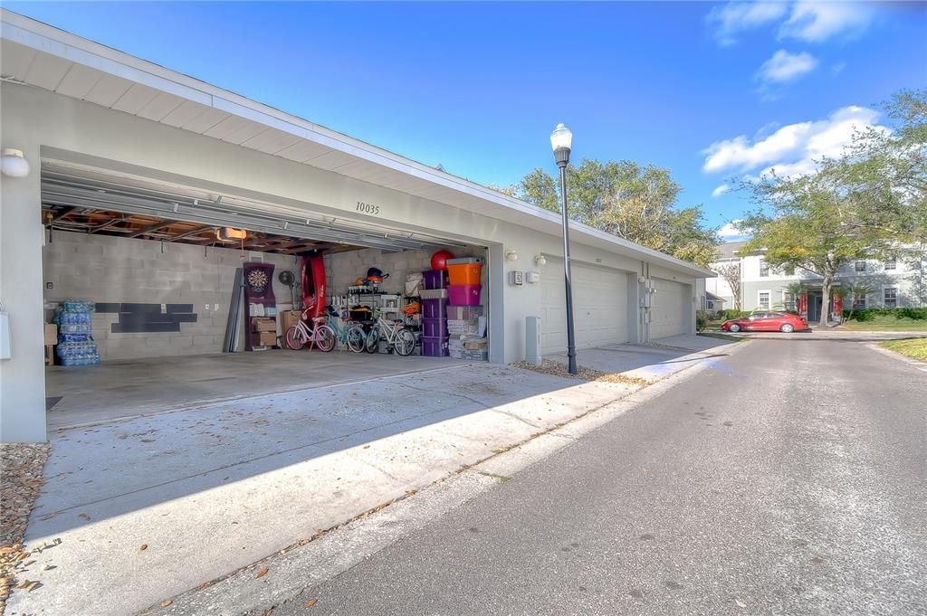 Rear Garage