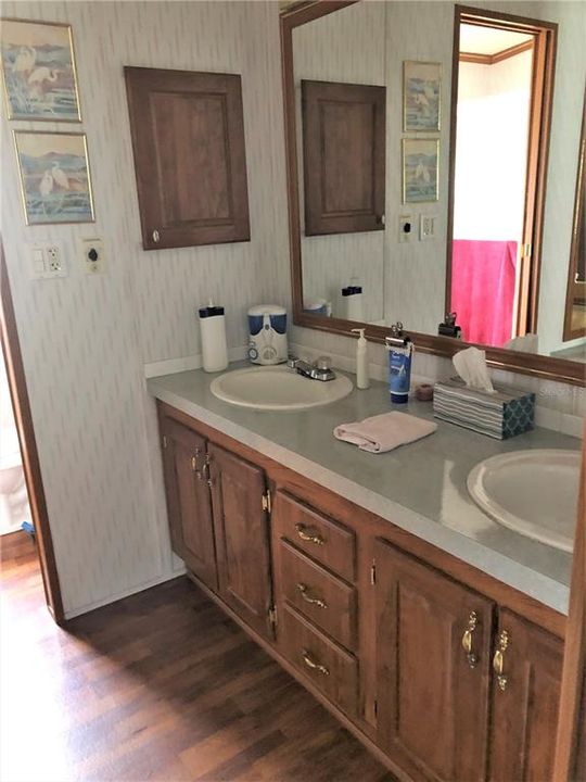 Master Bath Dbl Sink Vanity