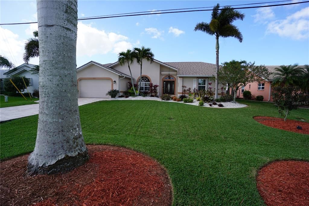 Front of home with amazing curb appeal.