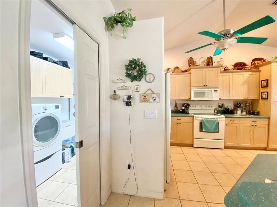 laundryroom and kitchen