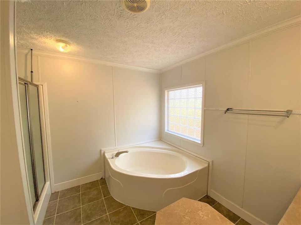 Owner's ensuite bathroom with soaker tub