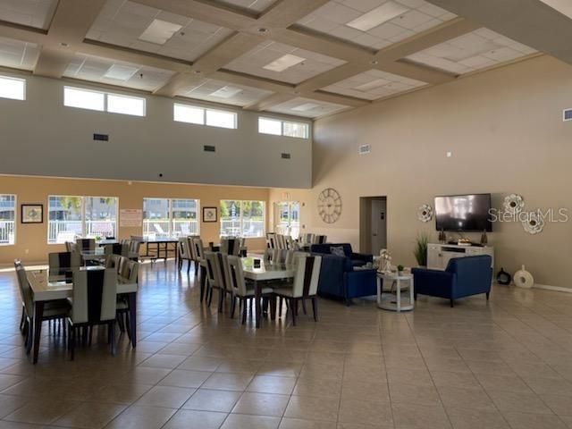 Clubhouse interior