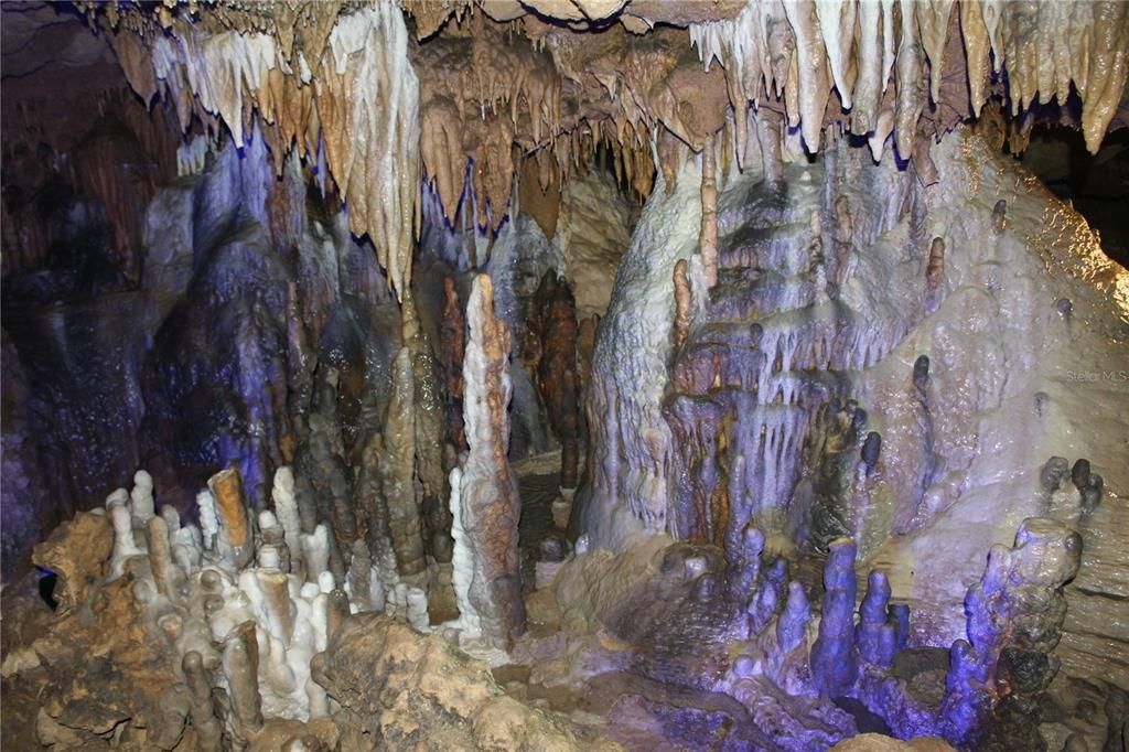 Discover stalagmites nearby