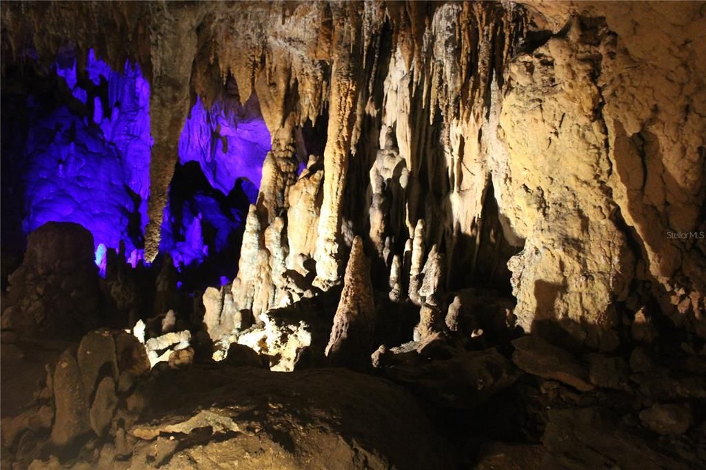 Visit the caverns