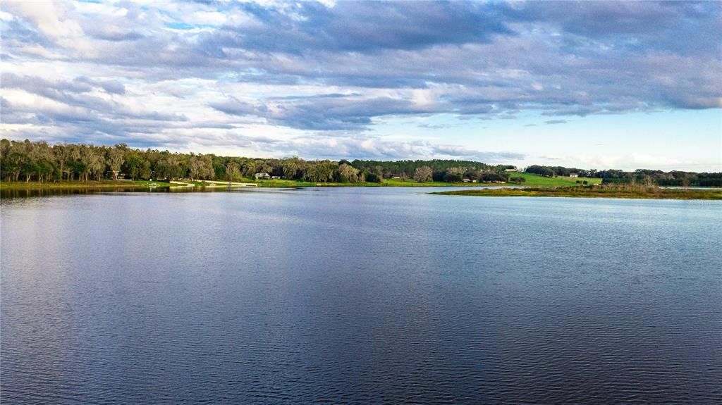 View from across the lake