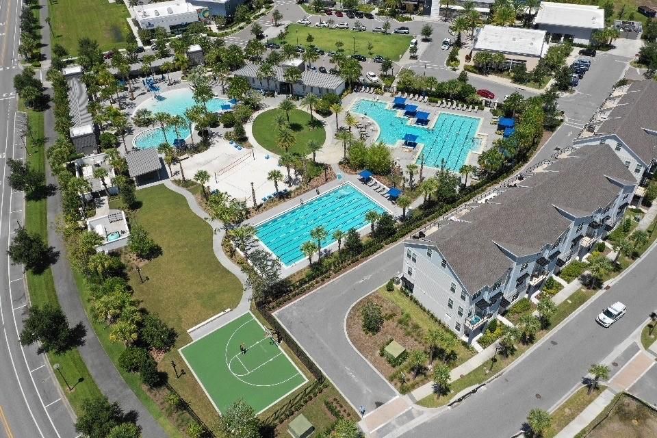 Laureate Park Aquatic center / Gym / Basketball courts