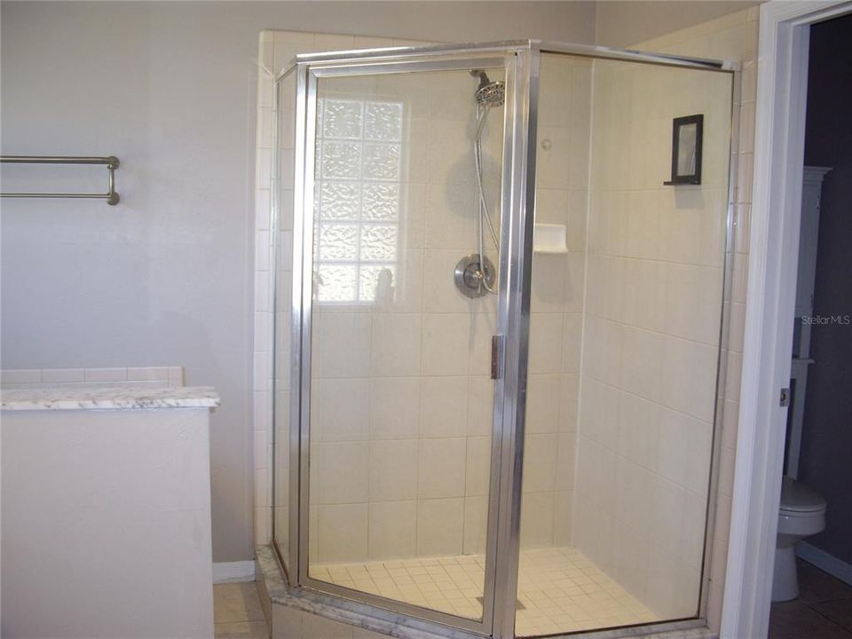 Large shower