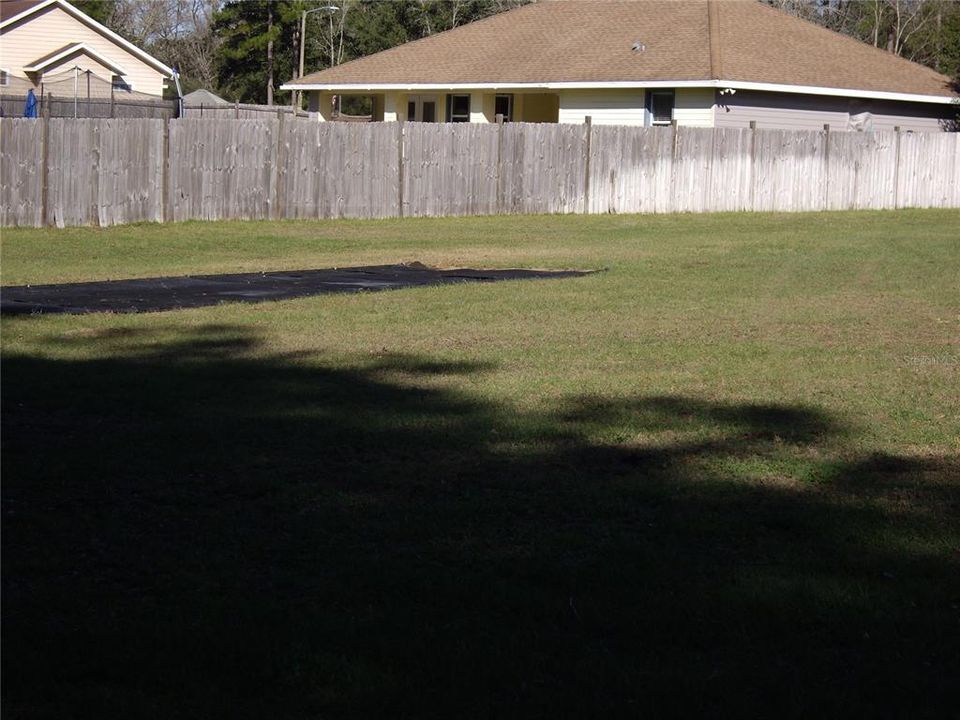 Fully Fenced yard