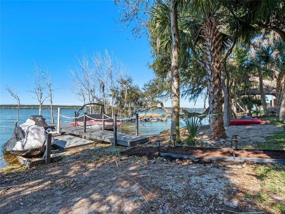 *boat dock is not permitted or approved, seller can remove it or leave it with buyer having this knowledge