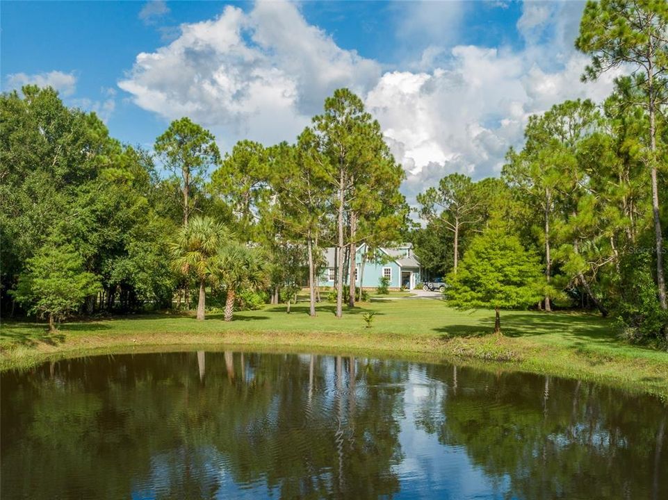 View of Home from Pond