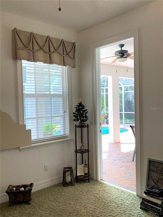 Bedroom 3 - Access to Pool Area