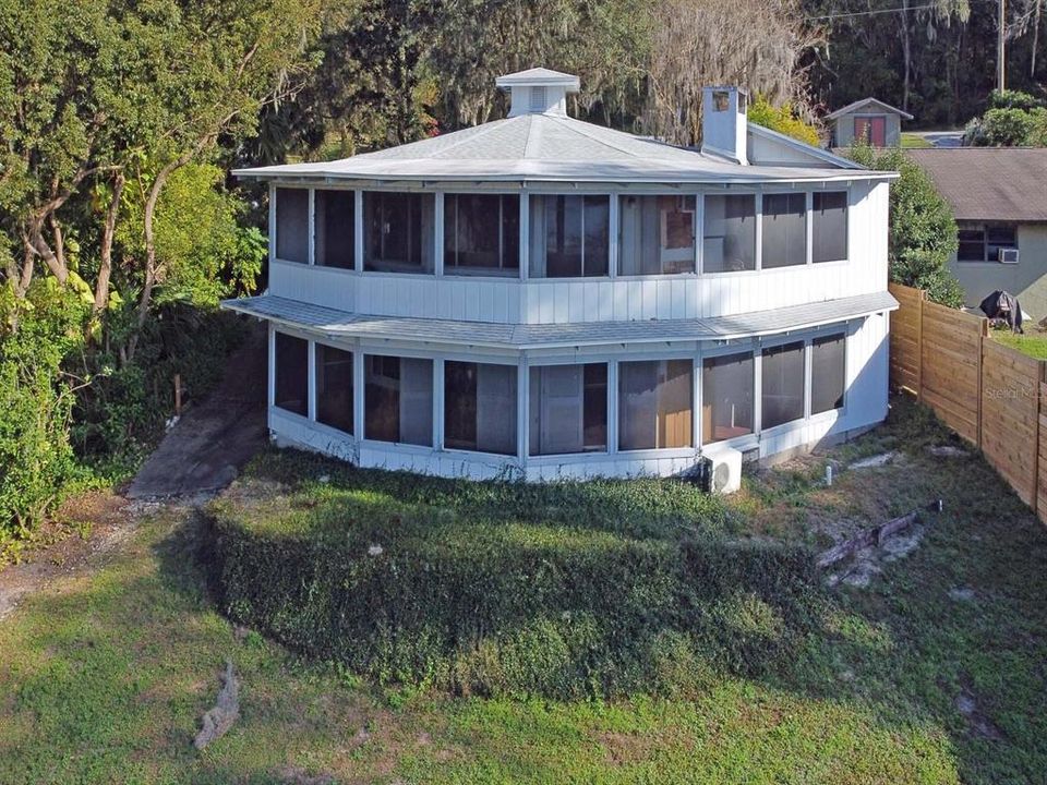 Rear View of House