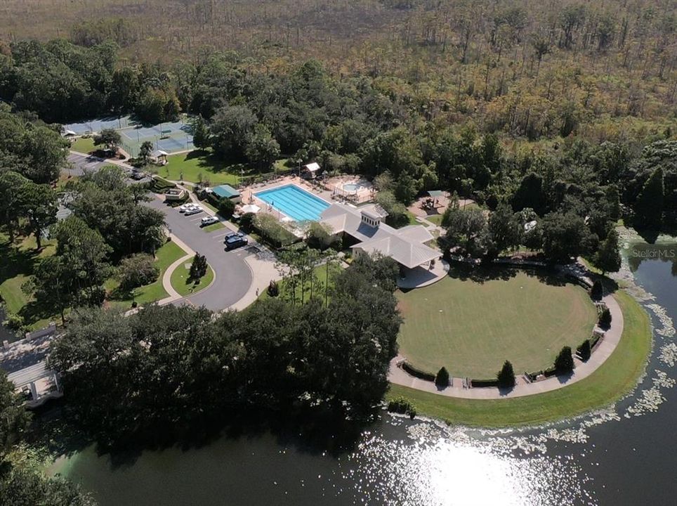 Lakeside Aerial View