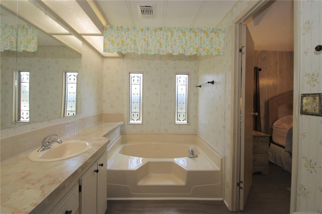 master bathroom