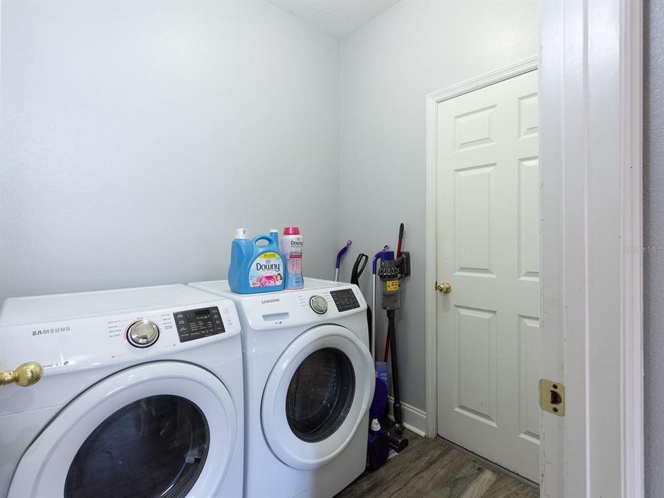 laundry room (off of kitchen, towards garage)