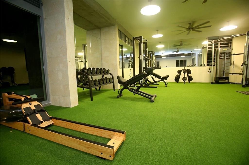 fitness center