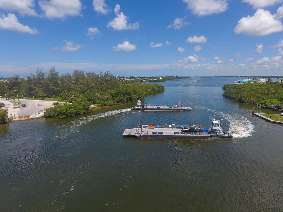 quick ferry ride to island