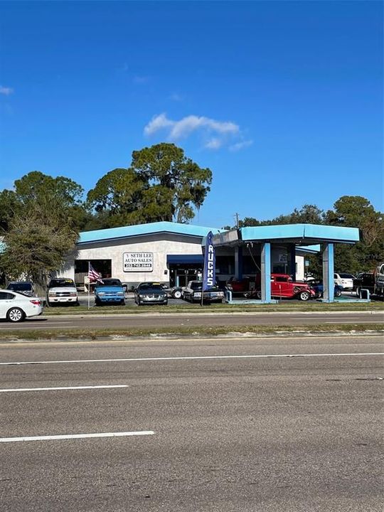 Front view across US 441