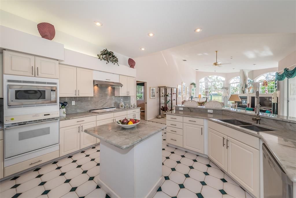 Gourmet Kitchen with Granite counters