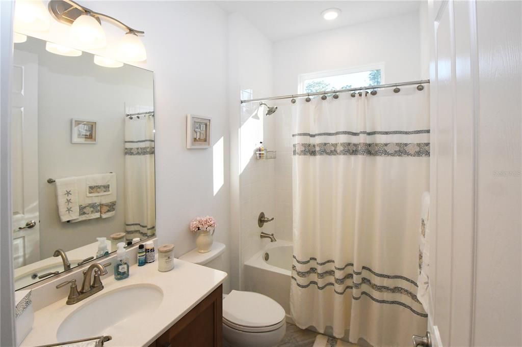 3rd Bathroom with tub & shower