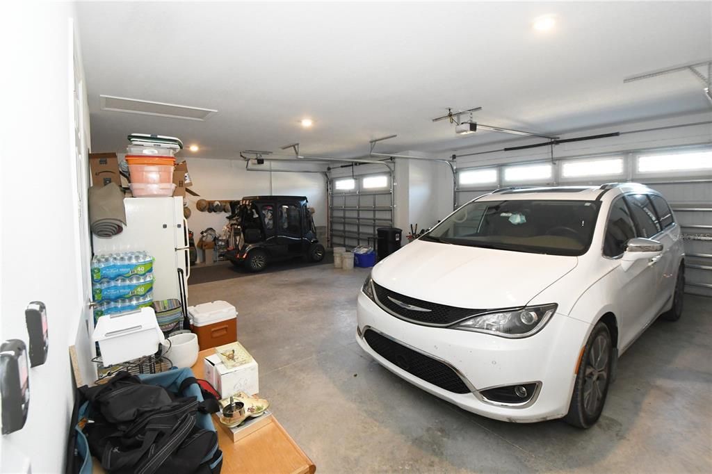 Oversized 3 car garage!