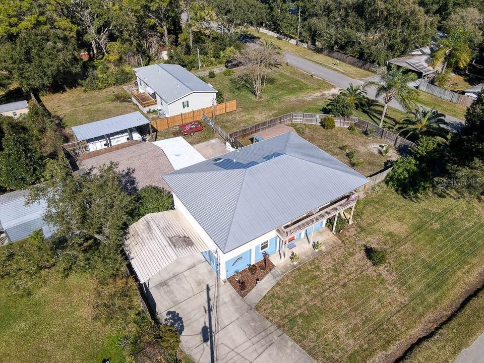 Aerial View of 2 Homes being sold together