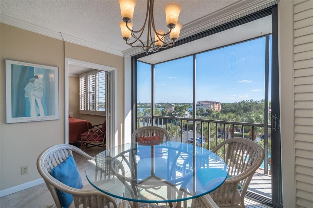 You can have your living or dining area to enjoy your view.