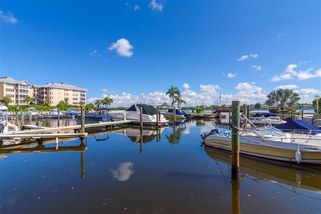 Marina with direct access to the intracoastal.