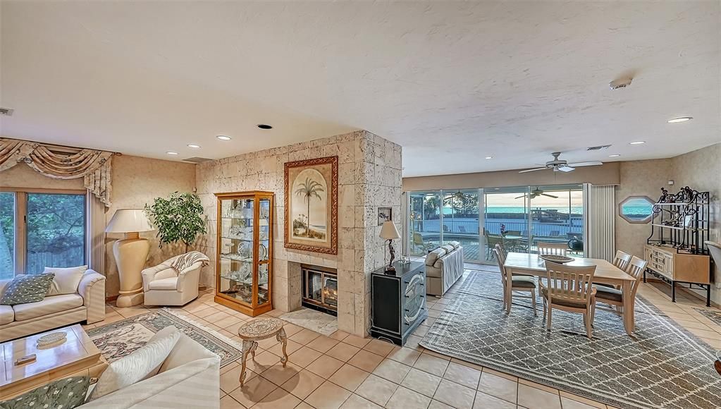 Living Room / Kitchen Dining area.