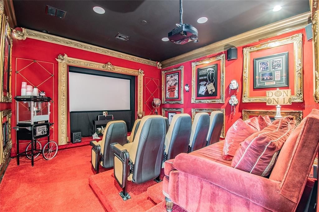 4th bedroom/theater room