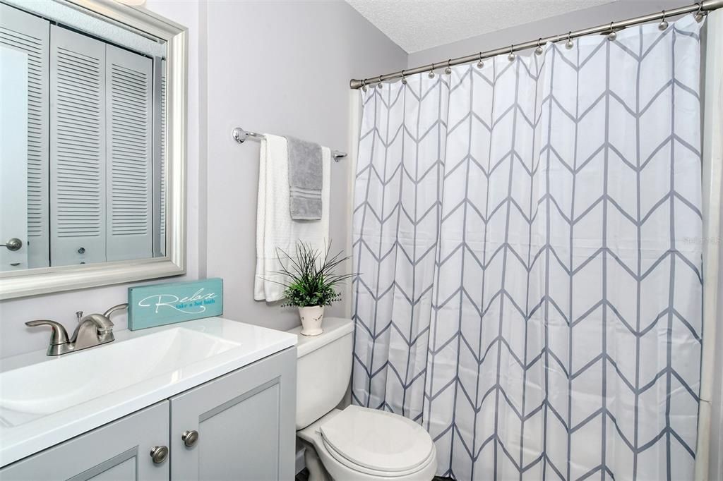 Look at this beautiful remodeled bathroom!