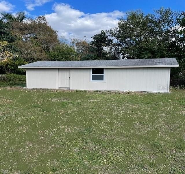 BACK YARD SHED/GARAGE