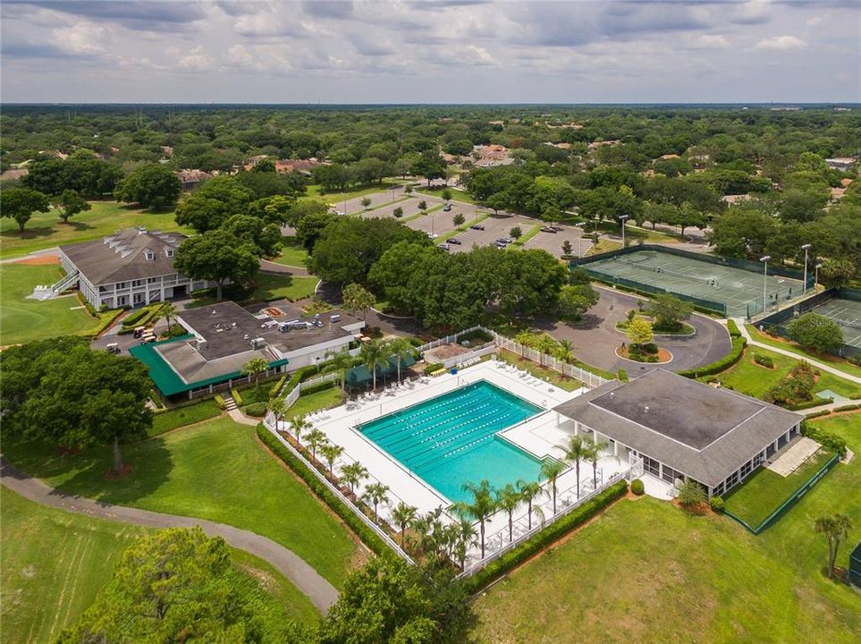 Tuscawilla Country Club - Pool and Tennis Courts