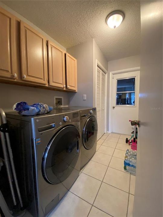 Interior Laundry Room that leads to Garage