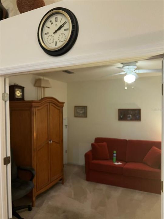 DOWNSTAIRS 3RD BDRM OR STUDY OR  OFFICE WITH DBL. DOORS MAKES IT CLASSY!