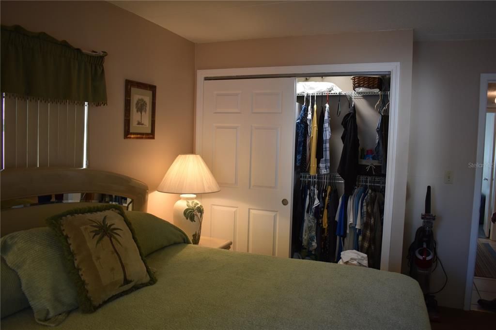 Guest bedroom and closet